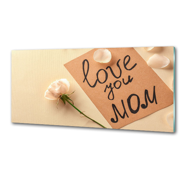 Spatplaat keuken Moederdag