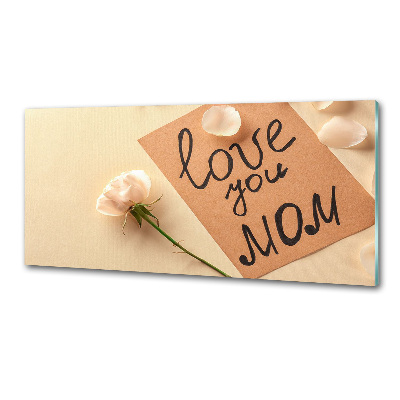 Panel dekor szkło Dzień mamy