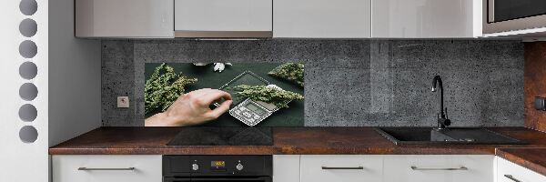 Achterwand keuken Marihuana toppen
