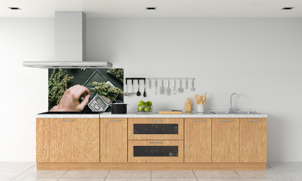 Panel do kuchni Topy marihuany