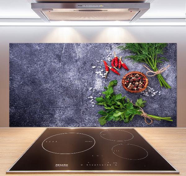 Panel do kuchni Zioła i przyprawy