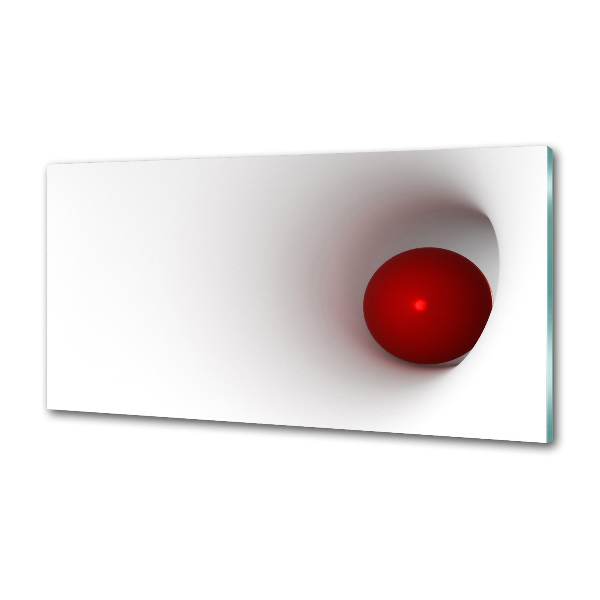 Spatscherm keuken Abstracte bol