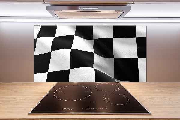 Panel dekor szkło Flaga mety