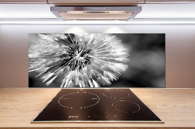 Spatplaat keuken Paardenbloemen