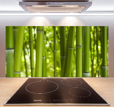 Keuken achterwand Bamboe