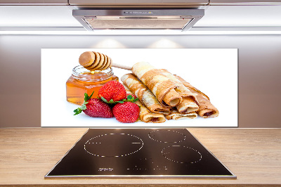 Spatscherm keuken Heerlijke pannenkoeken