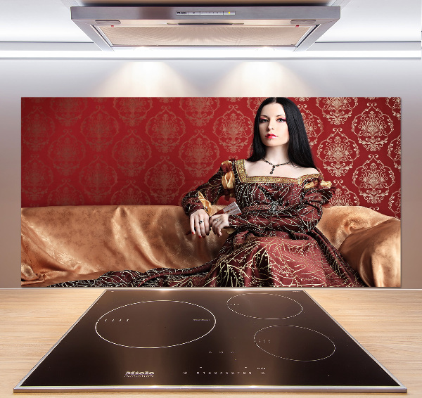 Spatscherm keuken Middeleeuwen