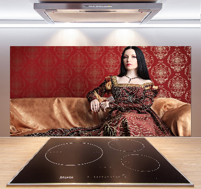 Spatscherm keuken Middeleeuwen