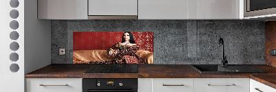 Spatscherm keuken Middeleeuwen