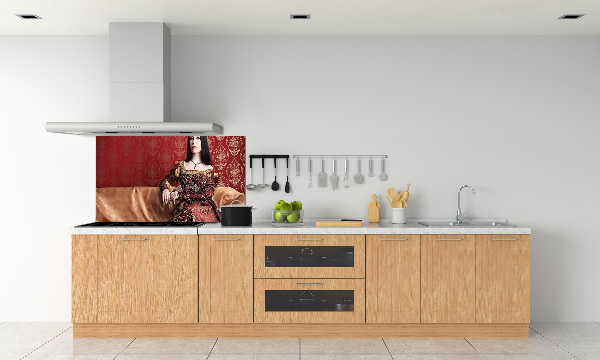 Spatscherm keuken Middeleeuwen