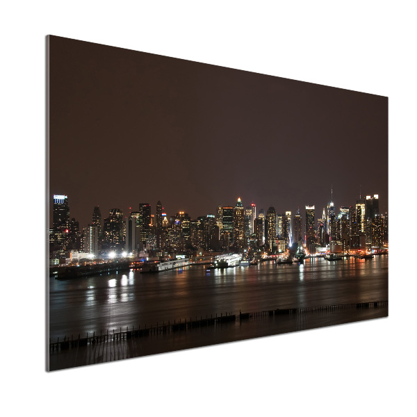 Panel do kuchni Nowy Jork nocą