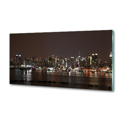 Panel do kuchni Nowy Jork nocą