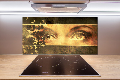 Panel do kuchni Oczy i motyle