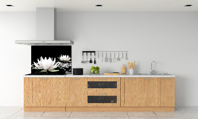 Achterwand keuken Waterlelies