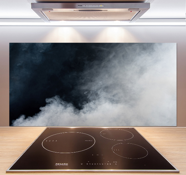 Panel między meble w kuchni Biały dym