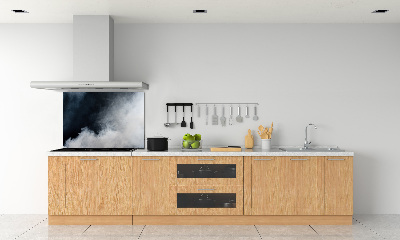 Panel między meble w kuchni Biały dym