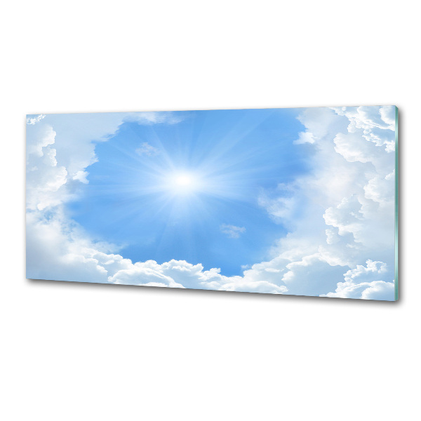 Panel do kuchni Chmury na niebie