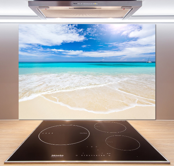 Panel do kuchni Tropikalna plaża