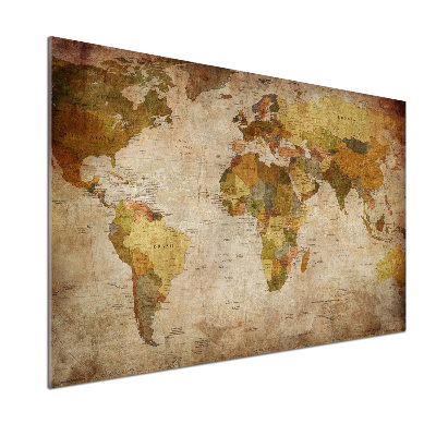 Panel do kuchni Mapa polityczna