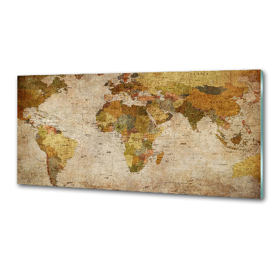 Panel do kuchni Mapa polityczna