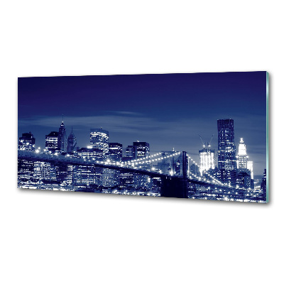 Panel do kuchni Nowy Jork nocą