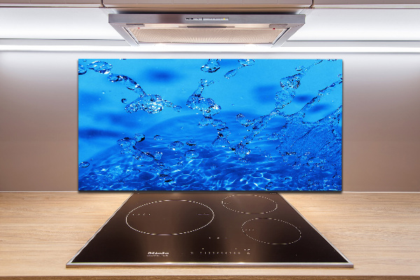 Panel dekor szkło Krople wody