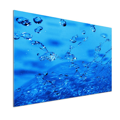 Panel dekor szkło Krople wody