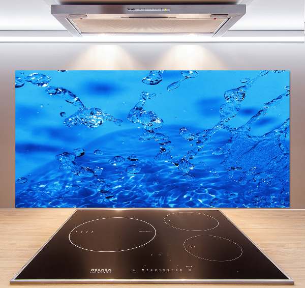 Panel dekor szkło Krople wody