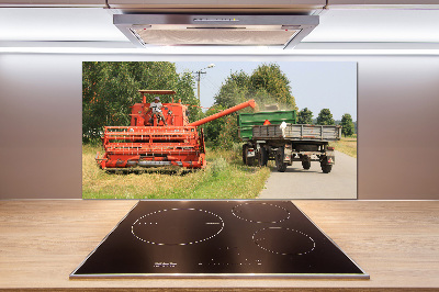 Glazen achterwand keuken Maaidorser