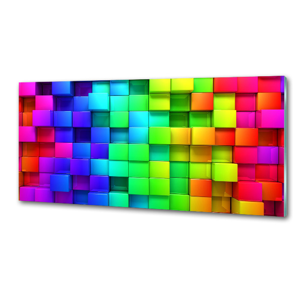 Panel do kuchni Kolorowe pudełka