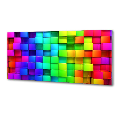 Panel do kuchni Kolorowe pudełka