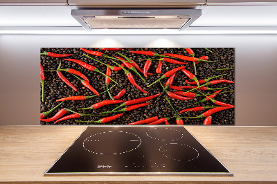 Panel do kuchni Papryczki chilli