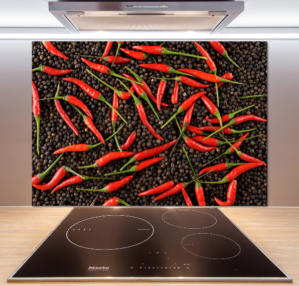 Panel do kuchni Papryczki chilli