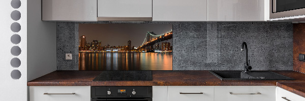 Spatscherm keuken Tussen de bruggen