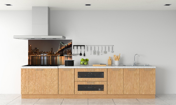 Spatscherm keuken Tussen de bruggen