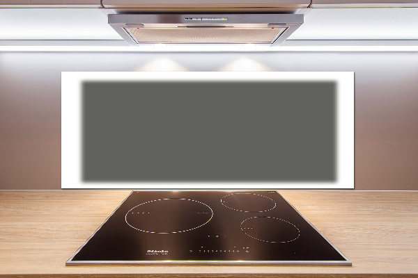 Glazen achterwand keuken Klaprozen