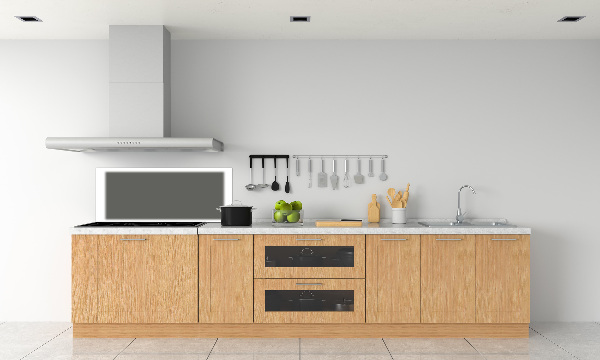 Glazen achterwand keuken Klaprozen