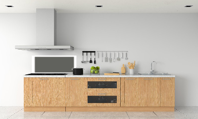 Glazen achterwand keuken Klaprozen