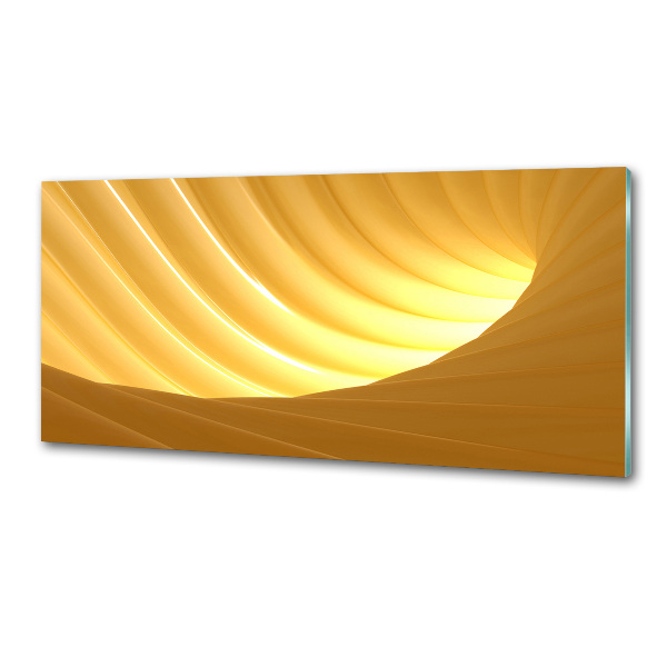 Glazen achterwand keuken Abstracte wervel