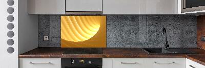 Glazen achterwand keuken Abstracte wervel