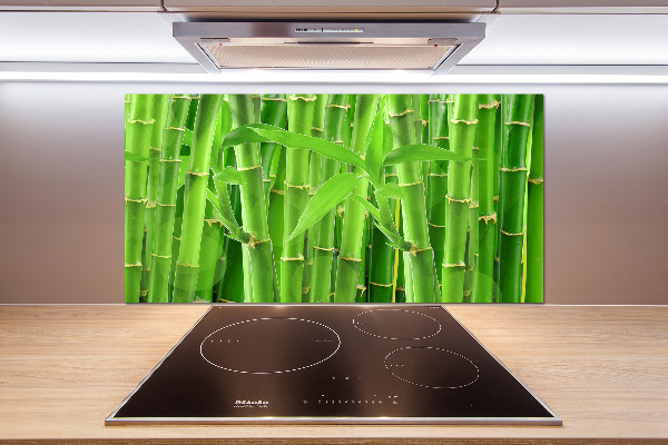 Achterwand keuken Bamboe