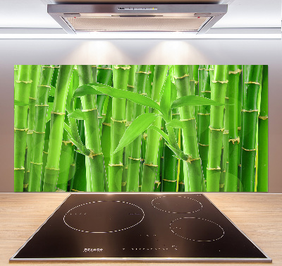 Achterwand keuken Bamboe