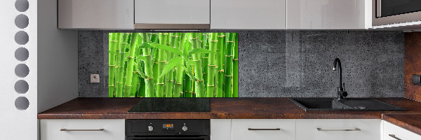 Achterwand keuken Bamboe