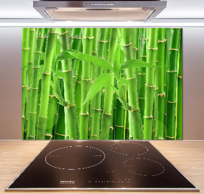Achterwand keuken Bamboe