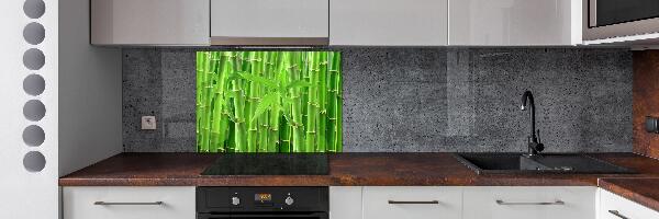 Achterwand keuken Bamboe