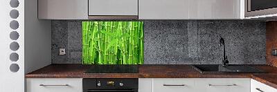 Achterwand keuken Bamboe