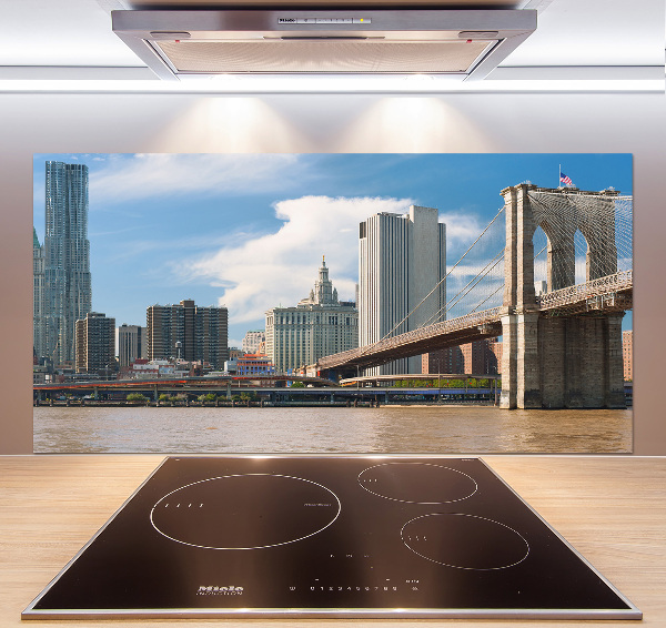 Keuken achterwand Brooklynbrug
