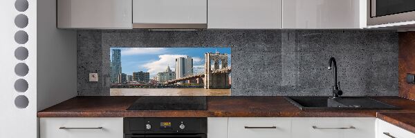 Keuken achterwand Brooklynbrug