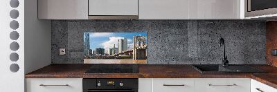 Keuken achterwand Brooklynbrug