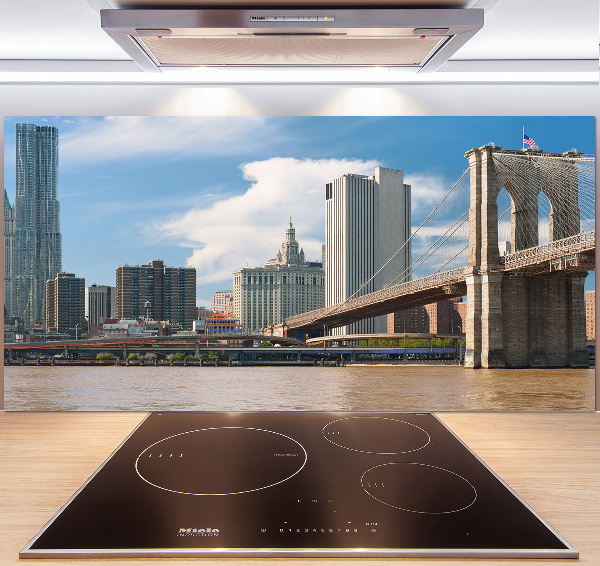 Keuken achterwand Brooklynbrug